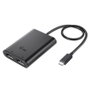 I-Tec Adaptador de Vídeo USB-C a Dual DisplayPort 4K C31DUAL4KDP